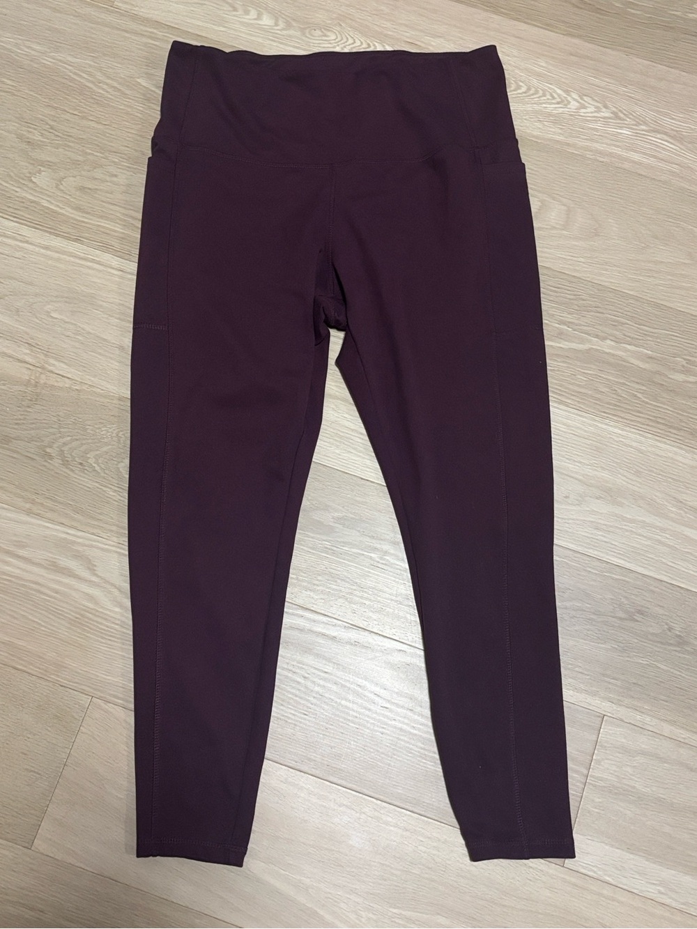 Danskin (XL) Ultra High Ankle Legging Tight with Pockets Midweight Soft Brushed - Picture 5 of 15